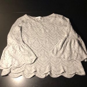 Grey islet sweater